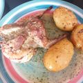 El cooksnap de Merry Gomez cuando hizo Picantón con especias al horno.
