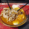 El cooksnap de Zaida TC @alquimiasfood cuando hizo Ramen miso de pollo y shiitake.