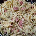 Cooksnap dari Nur Buana Pangastuti untuk resep Spaghetti Carbonara Smoked Beef