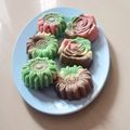 Cooksnap dari Junica Violin untuk resep Bolu kukus cokelat pandan