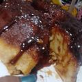 El cooksnap de Analia Gomez cuando hizo Budín de Pan.