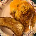 gnatae.stewart's cooksnap of when they made Cheesy Shepard's Pie.