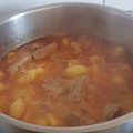 El cooksnap de belen cuando hizo Fideos a la cazuela con patatas.