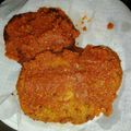 El cooksnap de Diego Losada cuando hizo Milanesa de cerdo a la pizzagiola.
