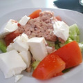 El cooksnap de Josep cuando hizo Ensalada sana.