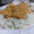 Farwa Ali's cooksnap of when they made The famous lahore’s khatti daal and chawal.
