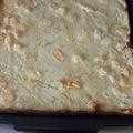 El cooksnap de Cintia Miranda cuando hizo Sopa paraguaya con sémola.