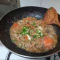 Ku龜。Tâibûn台文。 的 沙茶豬肉燴飯 cooksnap