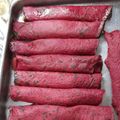 El cooksnap de Lucia Alanis cuando hizo Filloas de remolacha.
