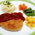 Cooksnap dari Yanti's Kitchen untuk resep Steak Tempe Lada Hitam