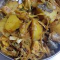 Deepa mittal का कुकस्नैप जब उन्होंने कटहल की सब्जी (kathal ki sabzi recipe in Hindi) बनाया था।