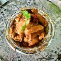Hema ahara का कुकस्नैप जब उन्होंने बैंगन आलू की सब्ज़ी (Baingan Aloo ki Sabzi Recipe In Hindi) बनाया था।