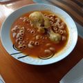 El cooksnap de AnaLi cuando hizo Sopa de pasta.