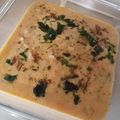 Razia Sultana's cooksnap of when they made Kadhi Pakoda with Rice.