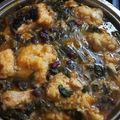 El cooksnap de La cocina de Vic cuando hizo Potaje de bacalao con acelgas y alubias.