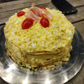 El cooksnap de Valentina cuando hizo Torre de panqueques salada 🥞.