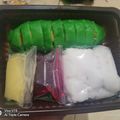 Cooksnap dari Santi Avail untuk resep Es pisang ijo by sesuai selera