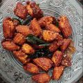 Nithyakalyani Sahayaraj's cooksnap of when they made பேபி கார்ன் சில்லி (Baby corn chilli recipe in tamil).