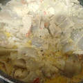 El cooksnap de Sabri Ama Tus Huellas cuando hizo Salsa crema con pollo.