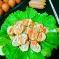 Cooksnap dari Mamah Galang untuk resep Sosis Telur (pakai sosis Ayam, homemade)