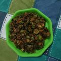 Diya Tayal's cooksnap of when they made Bhendi ki sabji.