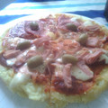 El cooksnap de Noe Poligroni cuando hizo Pizza de papa, sin tacc.