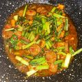 Cooksnap dari Newbie.Cooking untuk resep Tumis Bakso Tempe Sawi Kecap (Bekal suami)