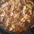 El cooksnap de laurafallada cuando hizo Costilla de cerdo con fideos.