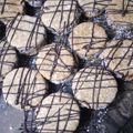 El cooksnap de Virginia Rial cuando hizo Alfajores de coco.
