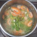 Cooksnap của Cau Hai khi họ làm theo món Canh bí nấu chả tôm thịt