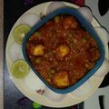Tharwani Manali का कुकस्नैप जब उन्होंने मटर पनीर (matar paneer recipe in Hindi) बनाया था।