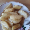 El cooksnap de Paula Álvarez Cabello cuando hizo Manzanas acarameladas.
