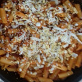 El cooksnap de Jonas Cobos cuando hizo Macarrones con bacon y aceitunas.