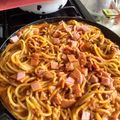 El cooksnap de Dianita cuando hizo Espagueti milagro !.