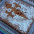 El cooksnap de Andreita cuando hizo Tarta de Santiago.