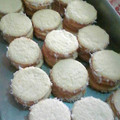 El cooksnap de Kevin Velasquez cuando hizo Alfajores de maicena.