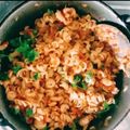 Nalini Shankar's cooksnap of when they made ஸ்பைசி பாஸ்தா.