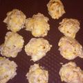 JOE 's cooksnap of when they made Ham & Cheese Biscuits.