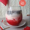Cooksnap dari Niung Niung untuk resep Milk Latte Tomato 🍅 |Minuman Merah-Putih