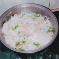 Vamika yadav का कुकस्नैप जब उन्होंने मूली का लच्छा(mooli ka lachha recipe in hindi) बनाया था।