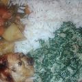 Tsitsi's cooksnap of when they made Creamy spinach.