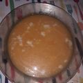 El cooksnap de Cecilia cuando hizo Sopa de calabaza light.