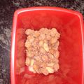 El cooksnap de Patricia Ampuero cuando hizo Garrapiñadas de maní.