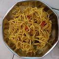 Pramila Maru 's cooksnap of when they made Corn Noodles.