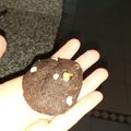 El cooksnap de Paulita SaludArte 🌱🌱🥜 cuando hizo Galletitas de algarroba y chips de chocolate.