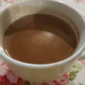 El cooksnap de Karen Zubiaurre cuando hizo Chocolate caliente.