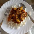 รูป Cooksnap ของ Plobkwan Ungchusak เมื่อเขาทำ แกงกะหรี่ใส่เส้นอุด้ง (カレーうどん)