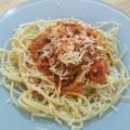 Cooksnap dari Mieke M.R untuk resep 10 Menit Spaghetti Bolognesse Jamur