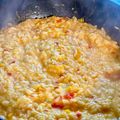 El cooksnap de Mati Bermolen cuando hizo Risotto.