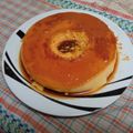 El cooksnap de Alejandra Echeveste cuando hizo Flan casero en budinera 🍮.